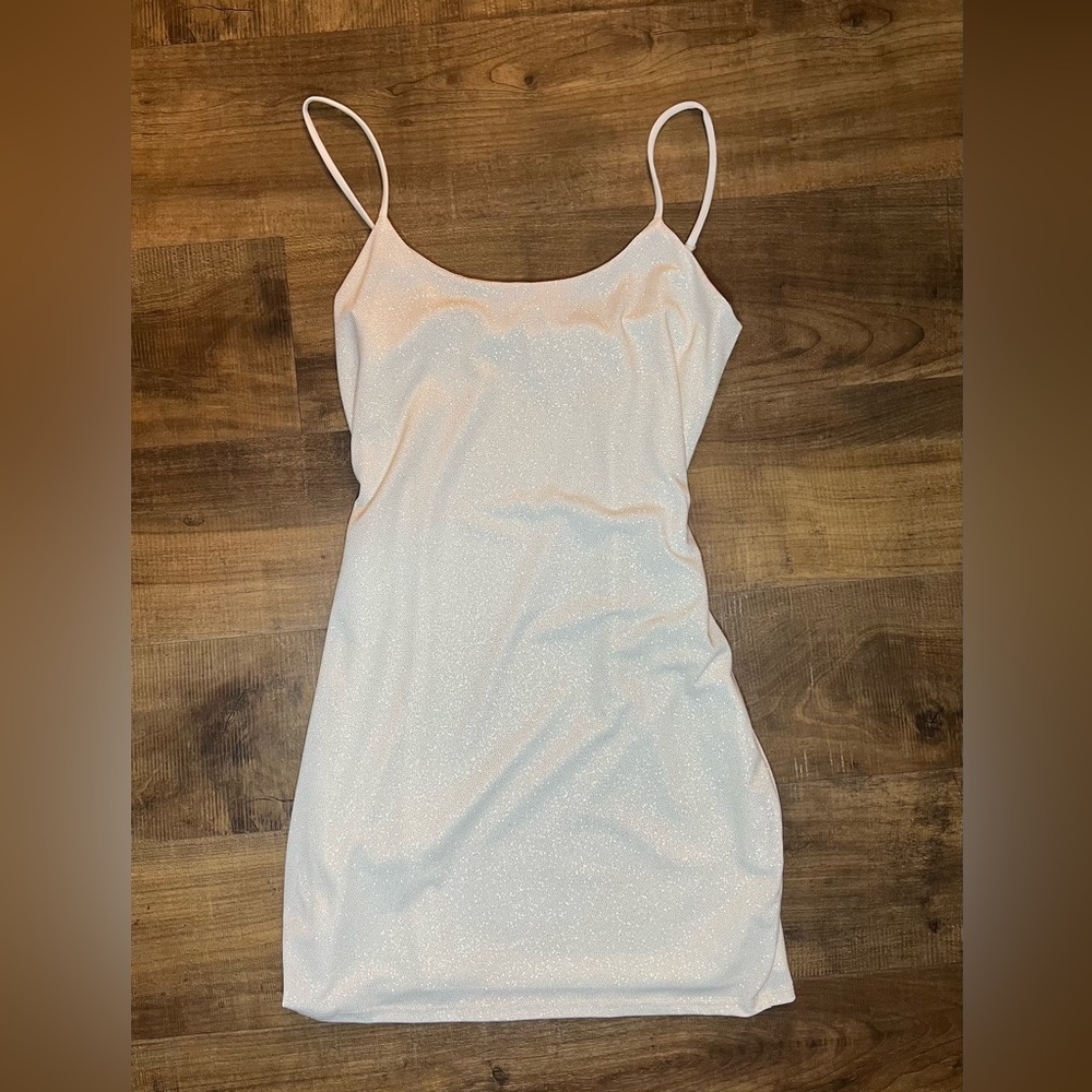 Lucy in the Sky shimmer bodycon dress